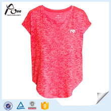 Moisture Wicking Womens Shirts Wholesale Fitness Wear